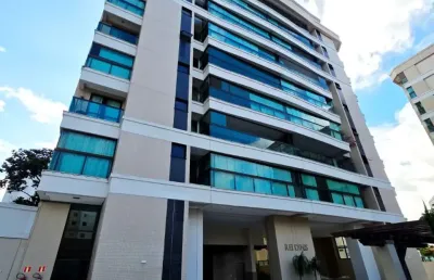 Apartamento a venda em alphaville 1 com 4 quartos nascente no morada dos principes