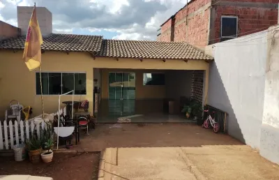 Qsc 19 - casa 3 quartos em lote 400 m² - setor  de chácaras - taguatinga/df