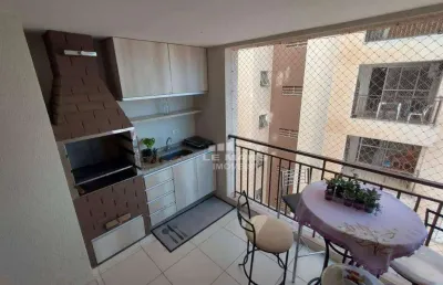 Apartamento a venda no residencial estação paulista, 3 quartos, 1 suíte, 2 vagas, no bairro paulista em piracicaba – sp