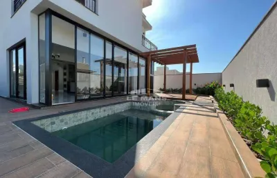 Casa em condomínio a venda no villa d´ aquilla, 3 quartos, 3 suítes, 4 vagas, no bairro santa rosa em piracicaba - sp