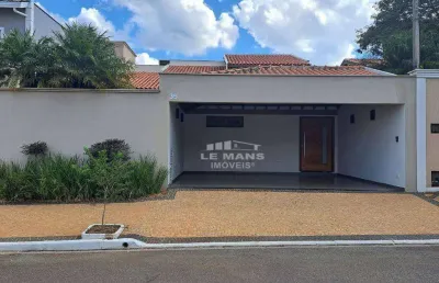 Casa a venda no condomínio água viva, 3 quartos, 3 suítes, 2 vagas, no bairro jardim caxambu em piracicaba - sp