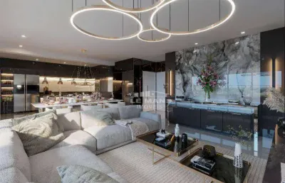 Apartamento a venda no gran bellagio, 4 quartos, 4 suítes, 5 vagas, no bairro são judas em piracicaba – sp