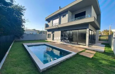 Casa a venda ou alugar no condomínio alphaville, no bairro santa rosa em piracicaba/sp