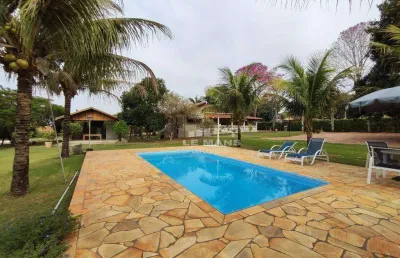 Chácara com 2 dormitórios à venda, 3900 m² - tamanduá - santa maria da serra/sp