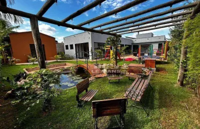 Casa em condomínio a venda no park campestre l,  4 quartos, 4 suítes, 8 vagas, no bairro campestre em piracicaba - sp