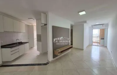 Apartamento para alugar no edifício mirage residence, 2 quartos, 1 suíte, 2 vagas, no bairro paulicéia em piracicaba – sp