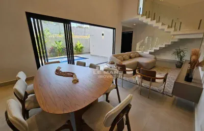 Casa no condomínio damha ll a venda, 3 quartos, 3 suítes, 4 vagas no bairro bongue em piracicaba - sp