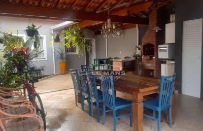 Casa a venda no condomínio gaivotas, 3 quartos, 1 suíte, 4 vagas, no bairro jardim ipanema em piracicaba - sp