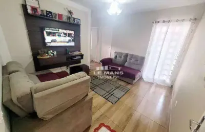 Apartamento a venda no edifício vida nova iii, 2 quartos, 1 vaga, no bairro vale do sol em piracicaba - sp