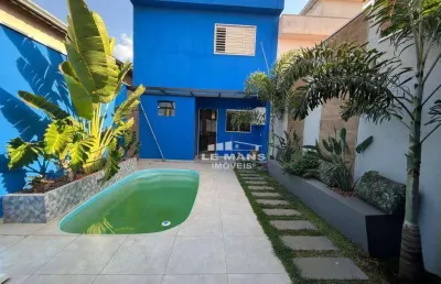 Casa com 2 dormitórios para alugar no bairro campestre - piracicaba/sp