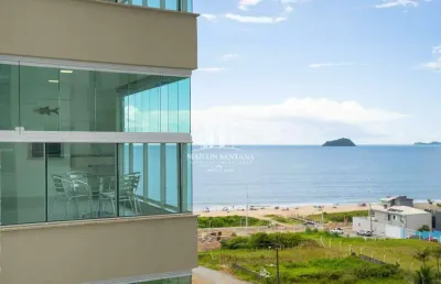 Apartamento 3 quartos no bairro itacolomi pé na areia em balneário piçarras - sc