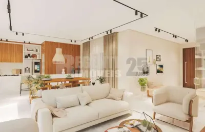 Casa de alto padrão em construção: tranquilidade e sofisticação a 5 minutos de jurerê, florianópolis