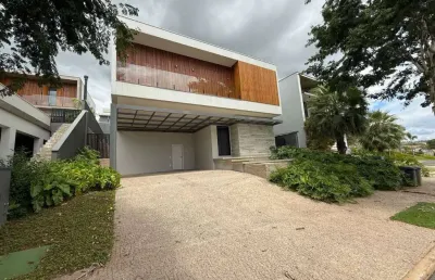 Luxuosa residência em condomínio no alphaville dom pedro, campinas-sp: 4 quartos, 4 suítes, 3 salas, 5 banheiros, 4 vagas, 364,46m².
