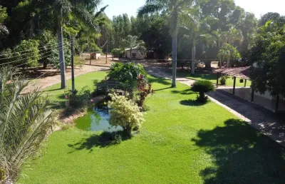 Fazenda de luxo à venda em área rural de luziânia-go: 3 quartos, 1 suíte, 3 salas, 3 banheiros, 5 vagas de garagem, 1.839.200,00m².