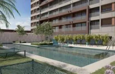 Excelente oportunidade em fase final de construção. para morar e investir, o residencial my way, empreendimento com 2 dormitórios sendo 1 suíte, banheiro social, cozinha, area tecnica do ar isolada, v