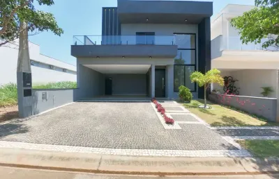 Casa em condomínio de alto padrão com 3 quartos, 1 suíte e 4 vagas de garagem em hortolândia-sp - parque ortolândia