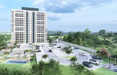 Apartamento à venda em lorena-sp, 2 quartos, 2 salas, 1 banheiro, 1 vaga, 57,46 m² na cidade industrial.