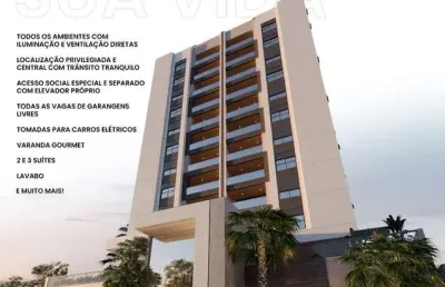 Apartamento de luxo no centro de araras-sp: 2 quartos, 2 suítes, 2 salas, 3 banheiros, 2 vagas de garagem, 99,65m². venha conferir!