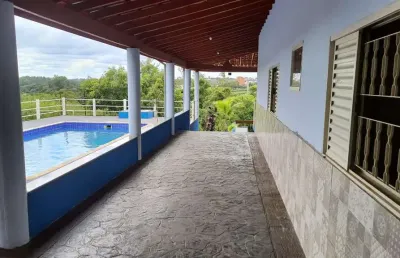 Chácara 2000m2 casa térrea 250m2 3 dorms 1 suíte, sala copa cozinha planejamento na cozinha e na área gourmet. mini campo piscina de alvenaria...2 mil