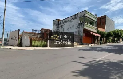 Terreno 360m2 comercial/residencial, de esquina plano, agua, energia, muro, asfalto, internet, oportunidade!