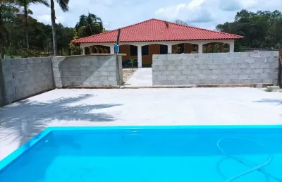 Chácara à venda em pouso alegre-mg, área rural: 2 quartos, 2 salas, 2 banheiros, 3 vagas, 100m². imperdível!