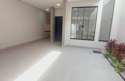 Casa térrea 127m2 03 quartos, sendo 01 c/ suíte e closet sala de estar/jantar com pé direito duplo cozinha com ilha. lavatórios esculpidos em granito