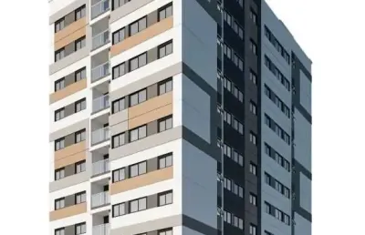 Lançamentos residencial amarilis aptos 46,69 e 66,07m2 1 e 2 dorms 1 suíte, sala integrada com cozinha, lavabo, lavanderia, 2 dorms c/varanda gourmet