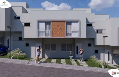 Reserva dos ipês condomínio de casas 71,29m² ou 72,27m² ou 85,18m² 3 dorms c/ suíte, vagas por unidade: 1 ou 2, piscina quadra esportiva churrasqueira