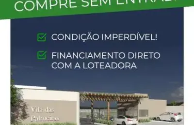Lançamento vila das palmeiras, terrenos de 125,08m2, área de lazer completa, ótima localização
