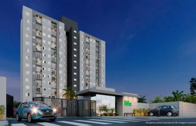 Lançamento life longitude, apartamentos de 40,90m2 e 41,82m2, 2 dormitórios, 1 banheiro, varanda, 2 vagas, área de lazer completa, ótima localização