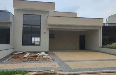 Casa 150m2 no condomínio real parque, 3 dormitórios, 1 suíte, cozinha americana, área gourmet, acabamento em porcelanato, ótima localização, 4 vagas