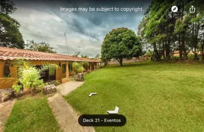 Chácara 5000m2, casa sede com 380m2, 6 dormitórios, restaurante, ótima localização, lago, playground, amplo quintal