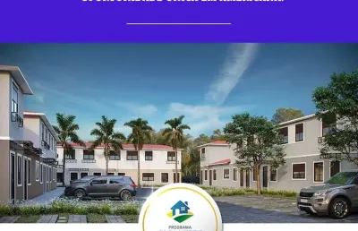 Breve lançamento villa flora americana, sobrados de 44m2 a 65m2, 2 ou 3 dormitórios, 1 vaga de garagem, área de lazer completa, quintal espaçoso