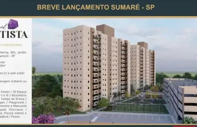 Residencial ametista aptos 51,83m2 e 53,69m2, área de lazer completa, edificio garagem