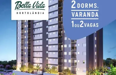 Lançamento bella vida, apartamentos de 51, 54 e 60m2, área de lazer completa, 2 dormitórios e varanda grill, 1 ou 2 vagas