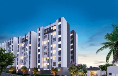 Quinta do lago aptos 42m2 2 dorms,sala,cozinha americana,banheiro e lazer completo