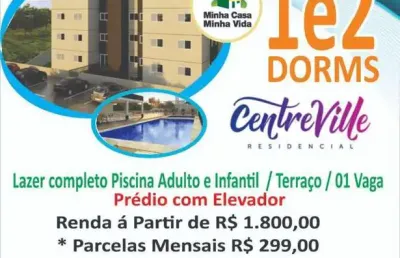 Apartamento à venda em cotia-sp, centreville: 2 quartos, 1 banheiro, 1 vaga de garagem - 36,00 m² de área.