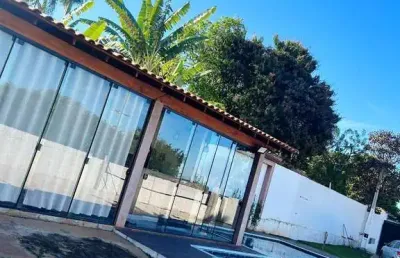 Chácara à venda em tatuí-sp, jardim bela vista: 1 quarto, 1 sala, 1 banheiro, 2 vagas de garagem, 45,00 m² de área.