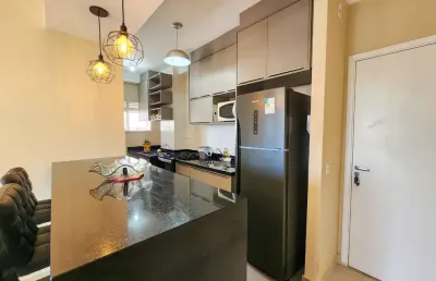Apartamento à venda em sumaré-sp: 2 quartos, 1 suíte, 2 salas, 2 banheiros, 2 vagas de garagem no condomínio residencial viva vista
