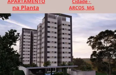 Venda de apartamento em arcos-mg: 2 quartos, 1 suíte, 2 salas, 2 banheiros, 1 vaga na garagem, 56m² de área.