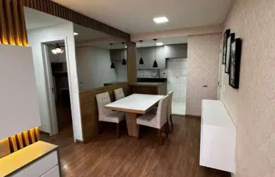 Imperdível apartamento à venda na vila são pedro, hortolândia-sp: 2 quartos, 1 suíte, 2 salas, 2 banheiros, 1 vaga, 57m²