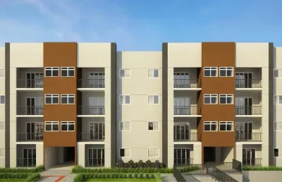 Apartamento à venda em franco da rocha-sp, vila lanfranchi: 1 quarto, 2 salas, 1 banheiro, 1 vaga de garagem, 35,59 m² de área.