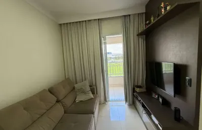 Apartamento à venda em hortolândia-sp, jardim santa clara do lago ii: 2 quartos, 2 salas, 1 banheiro, 1 vaga de garagem!