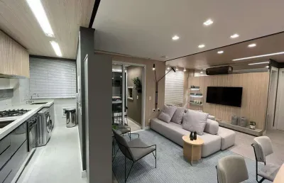 Apartamento para venda em joinville, costa e silva, 2 dormitórios, 1 suíte, 2 banheiros, 2 vagas