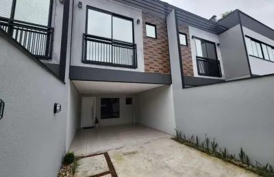 Sobrado para venda em joinville, saguaçu, 3 dormitórios, 1 suíte, 2 banheiros, 2 vagas