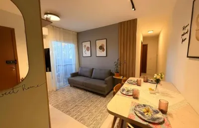 Apartamento para venda em joinville, santo antônio, 2 dormitórios, 1 banheiro, 1 vaga