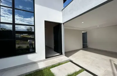 Casa de alto padrão no bairro afonso queiroz – 3 quartos, suíte e tecnologia | r$620k