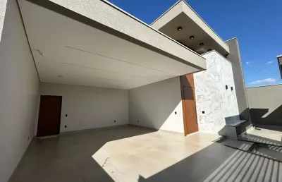Casa à venda no residencial gramado – 239m², 3 suítes, escritório e móveis planejados