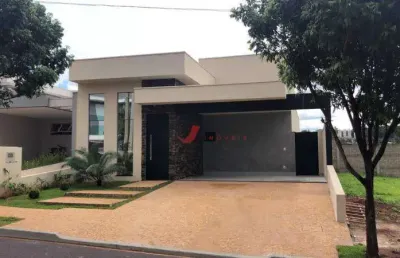Casa térrea em condomínio jardim cybelli, ribeirão preto - sp