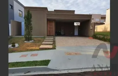 Casa térrea em condomínio recreio das acacias, ribeirão preto - sp